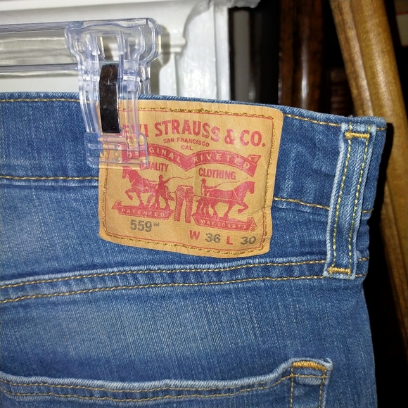 Levi's Strauss 559 Men's Jeans 36 x 30 - Picture 9 of 9